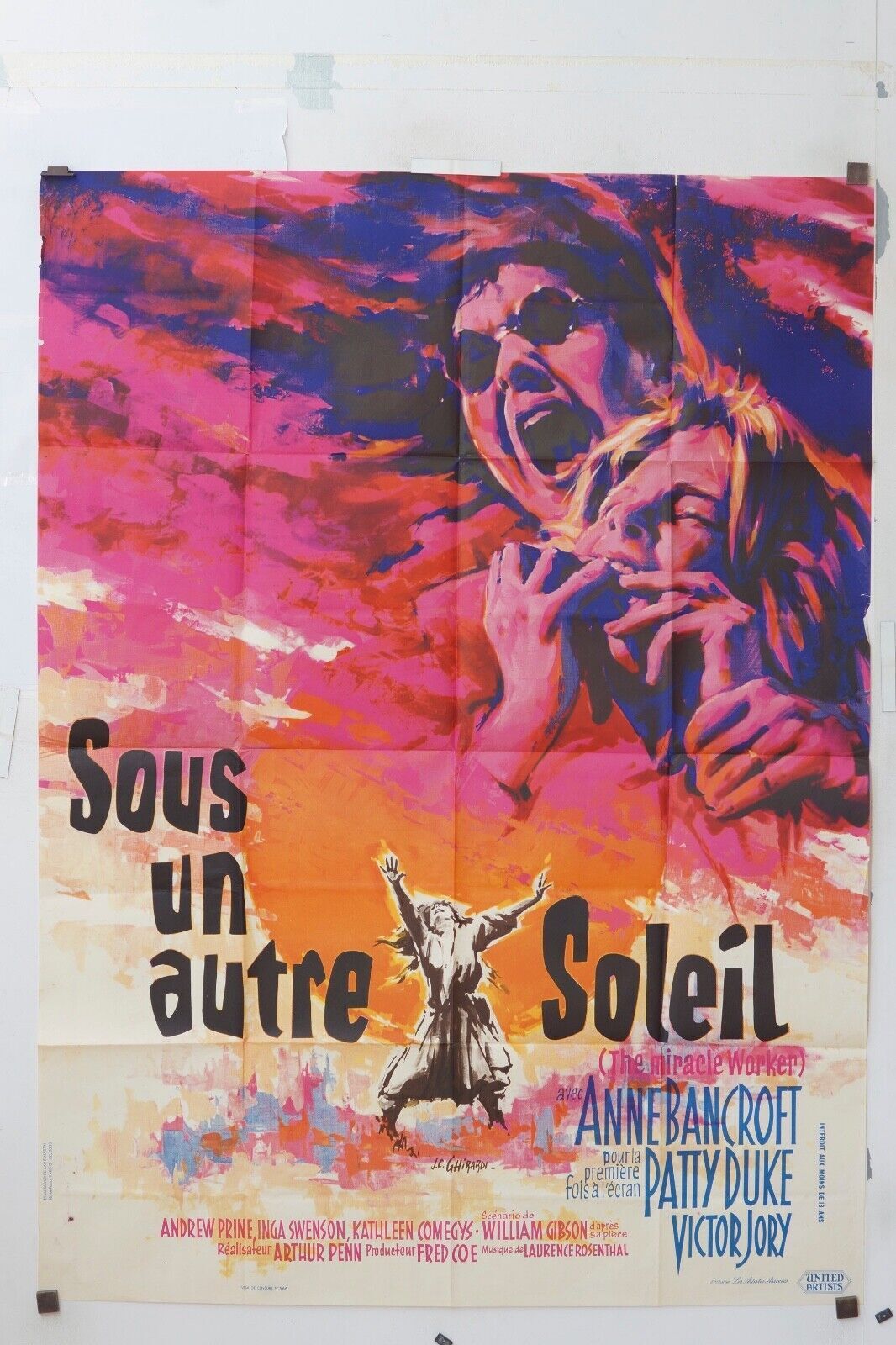 SOUS UN AUTRE SOLEIL MOVIE POSTER ORIGINAL 120x160 ANDREW PRICE