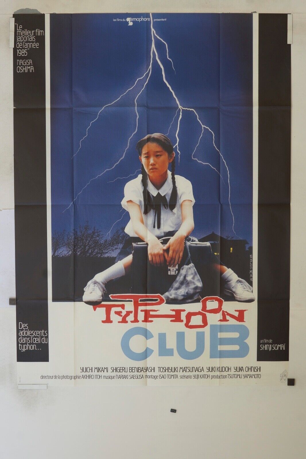 TYPHON CLUB MOVIE POSTER ORIGINAL 120x160 YUICHI MIKAMI