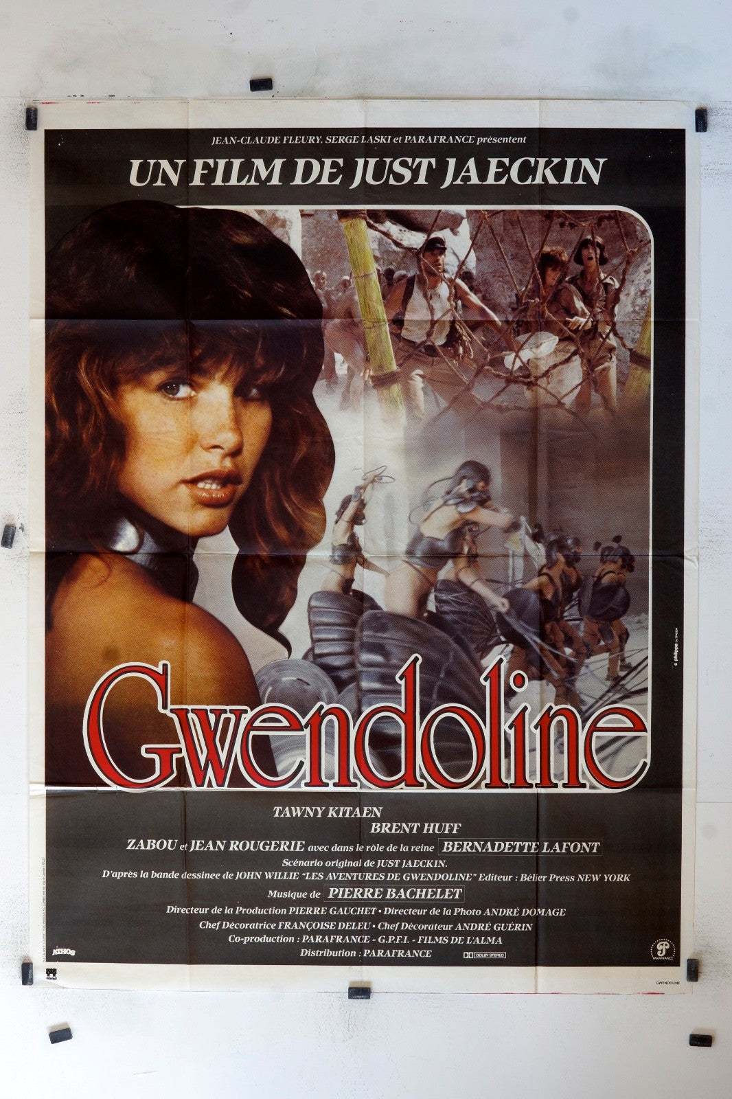 GWENDOLINE TAWNY KITAEN MOVIE POSTER ORIGINAL 120x160