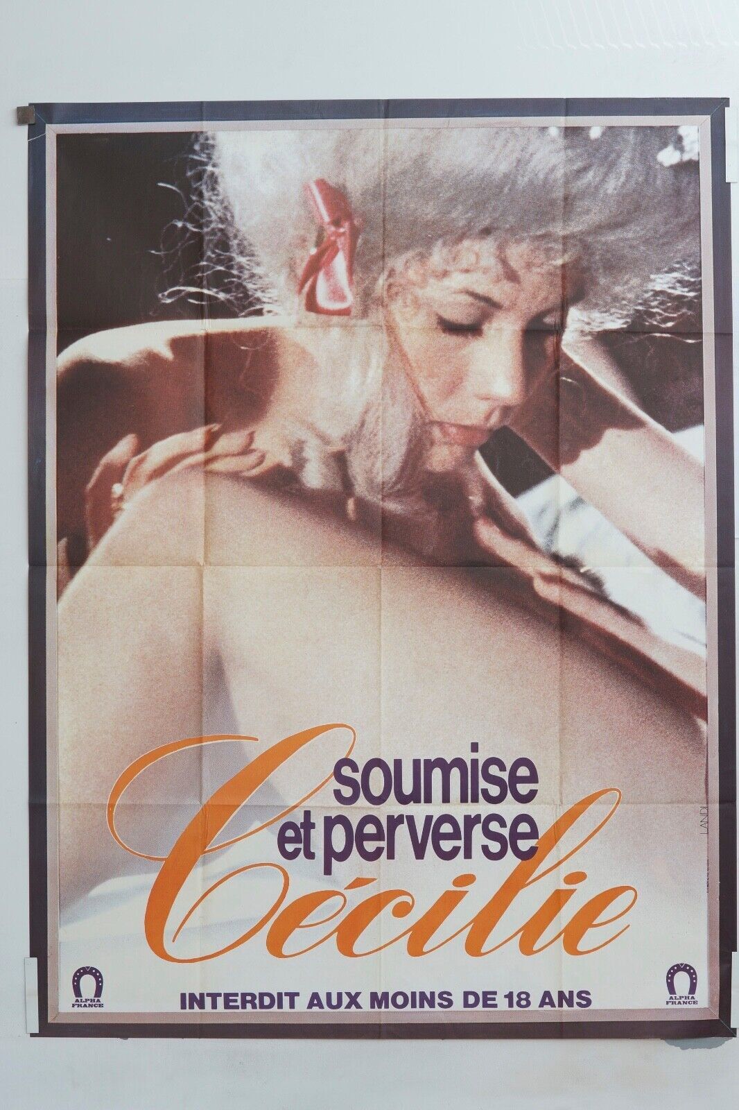 CÉCILIE “SOUMISE ET PERVERSE” MOVIE POSTER ORIGINAL 120x160