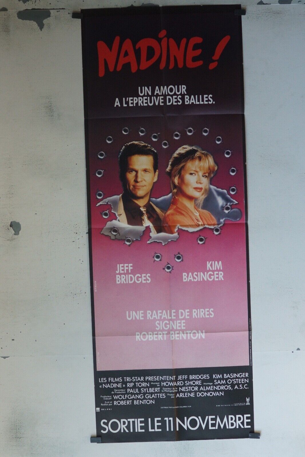 NADINE POSTER ORIGINAL 60x160 KIM BASINGER