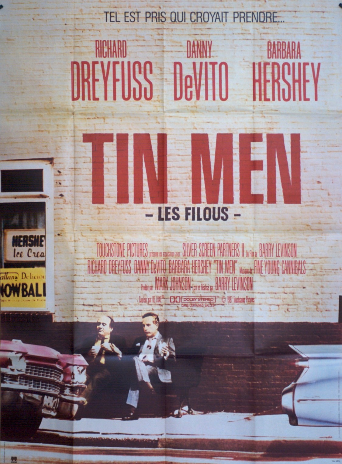 TIN MEN RICAHRD DREYFUSS MOVIE POSTER ORIGINAL (120x160)
