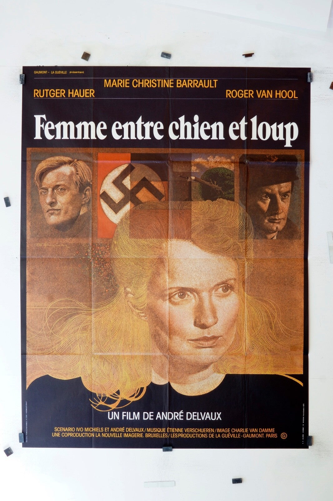 FEMME ENTRE CHIEN ET LOUP RUTGER HAUER ORIGINAL 120x160