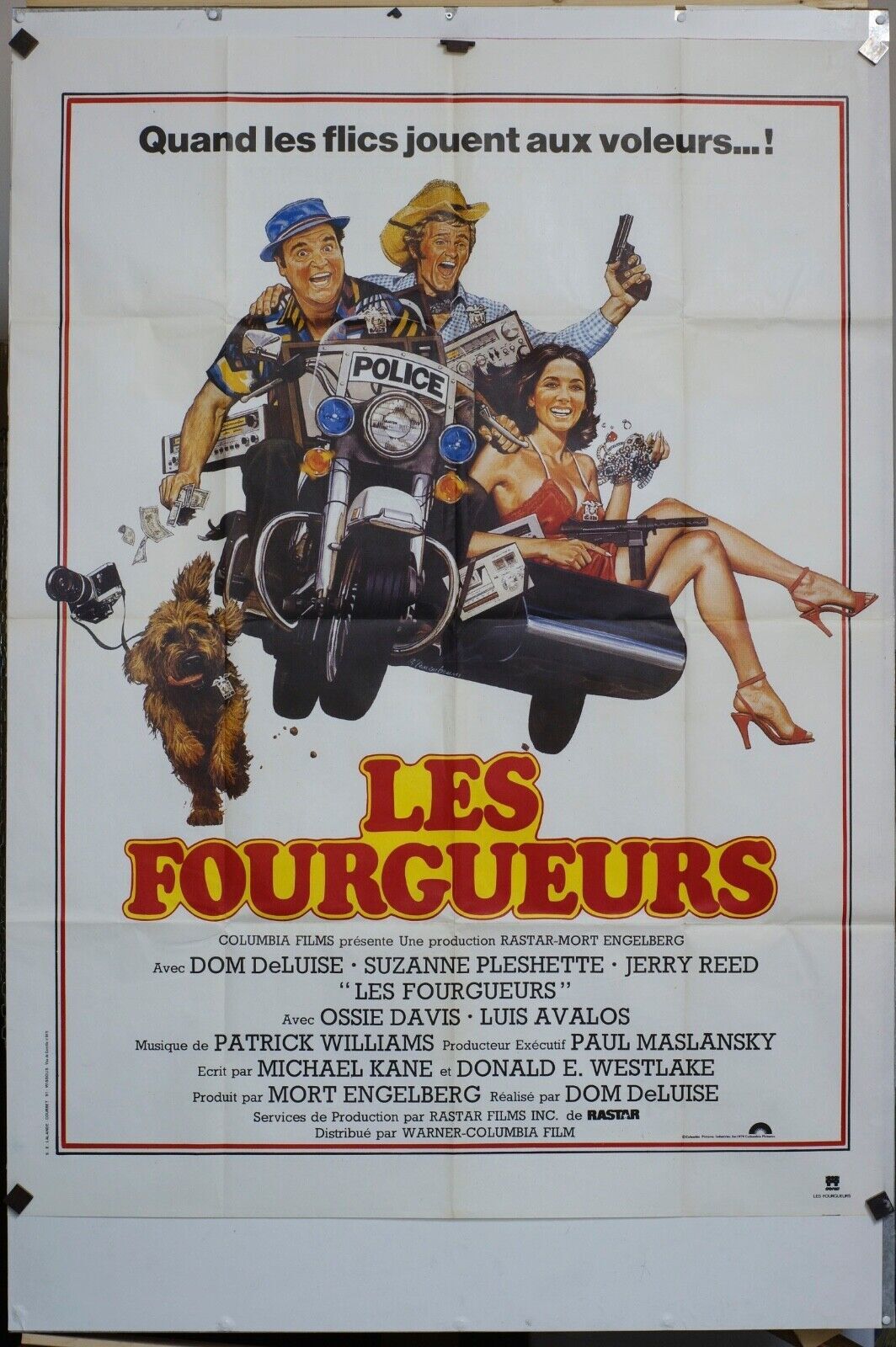 LES FOURGEURS MOVIE POSTER ORIGINAL 120x160 DOM DeLUISE