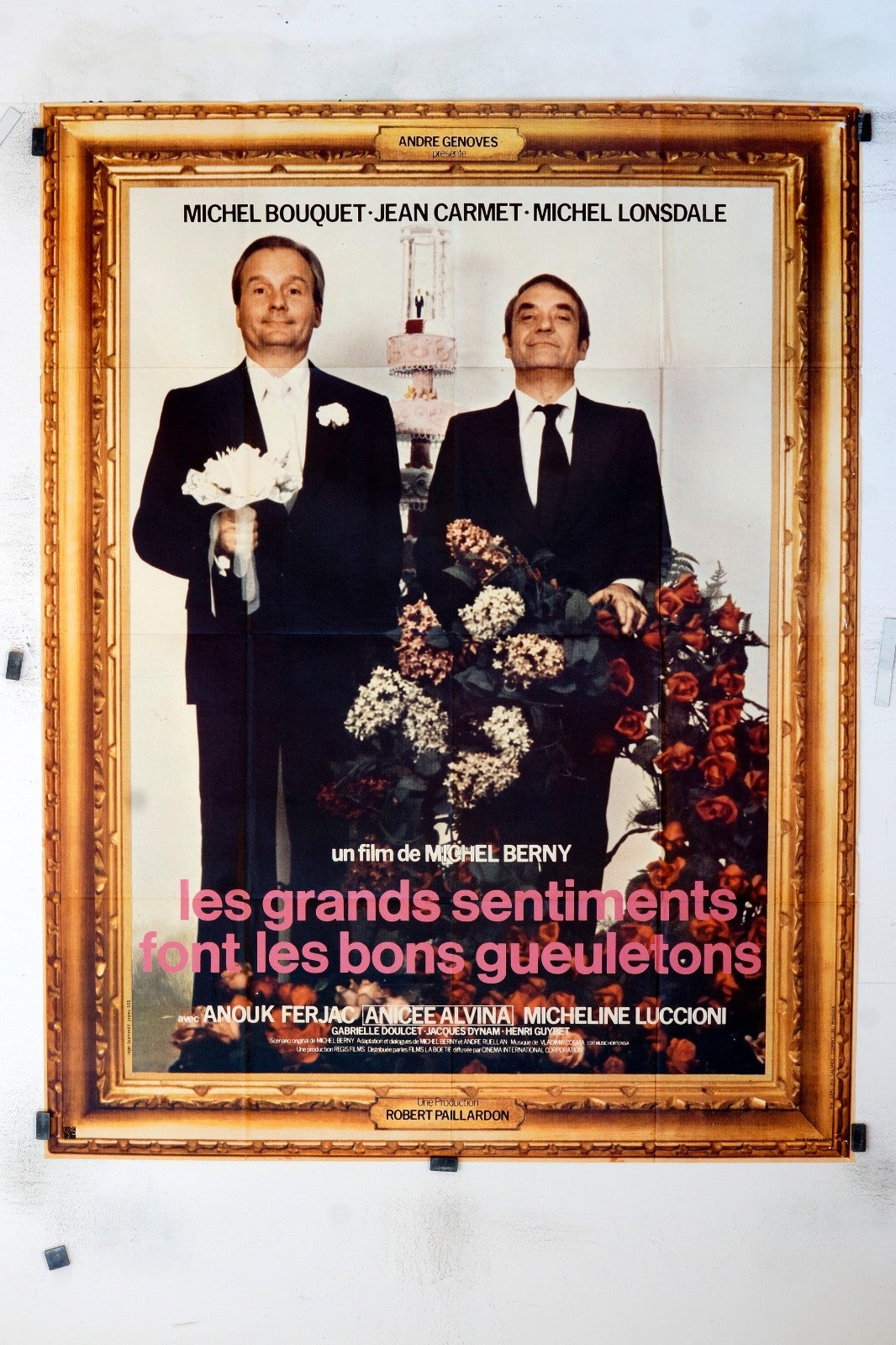 LES GRANDS SENTIMENTS FONT LES BONS MOVIE POSTER ORIGINAL 120x160