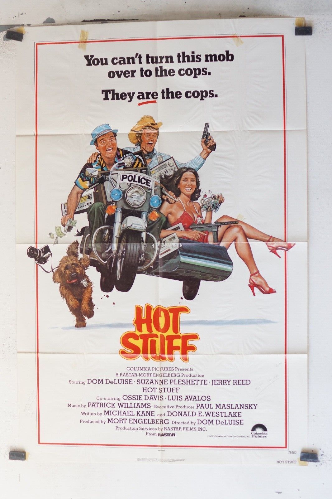 HOT STUFF movie poster ORIGINAL 69x103 Dom DeLuise , Suzanna Pleshette