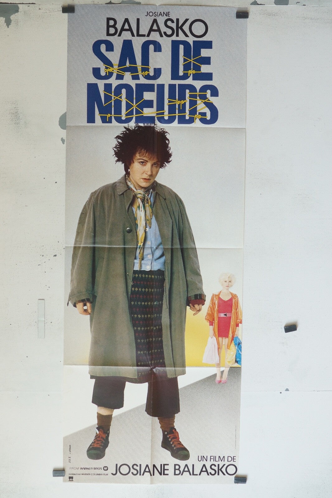 SAC DE NOEUDS MOVIE POSTER ORIGINAL 120x160 JOSIANE BALASKO