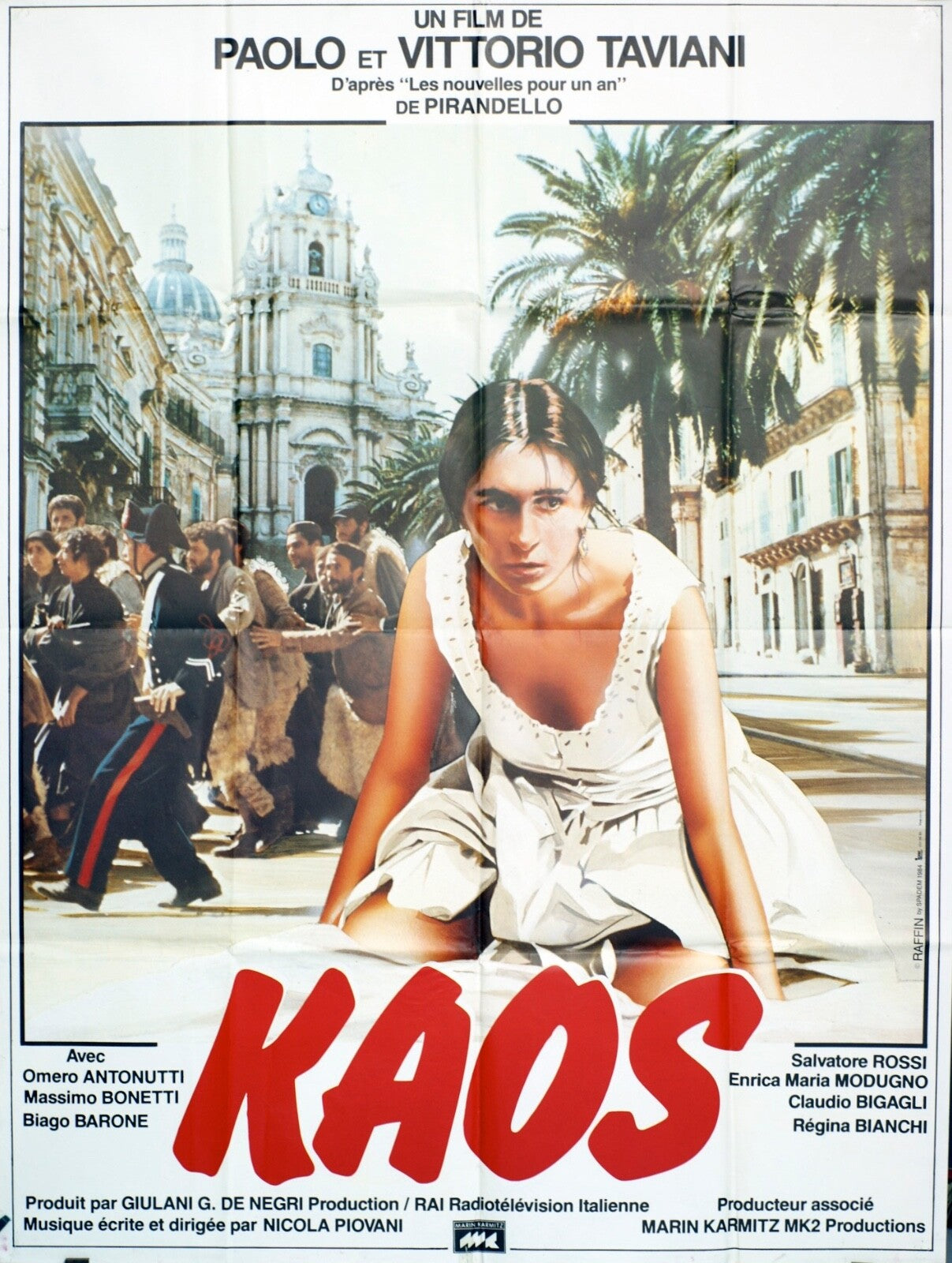 KAOS MOVIE POSTER ORIGINAL (120X160) TARIK AKAN