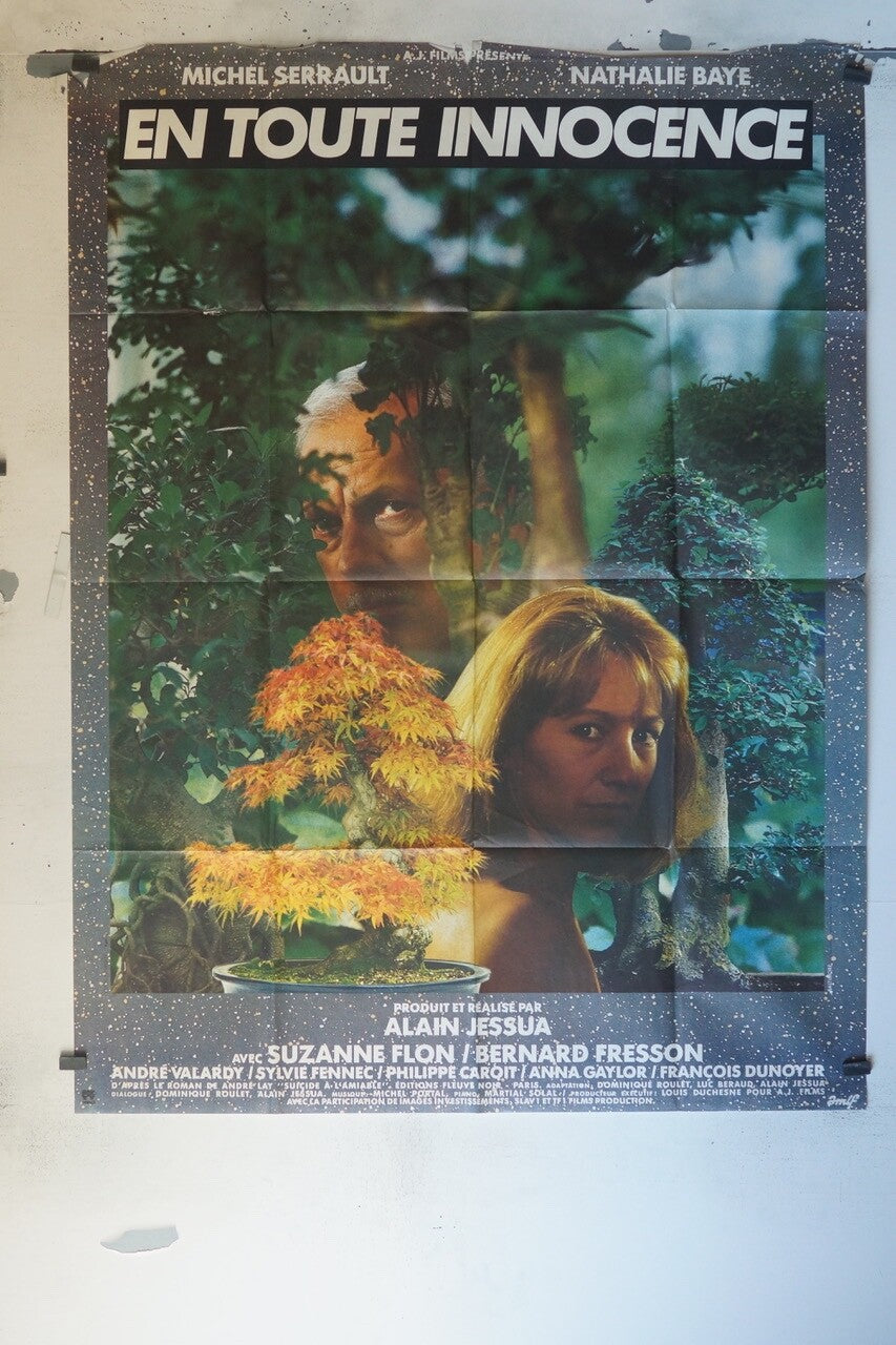 EN TOUTE INNOCENCE POSTER ORIGINAL120x160 MICHEL SERRAULT, NATHALIE BAYE