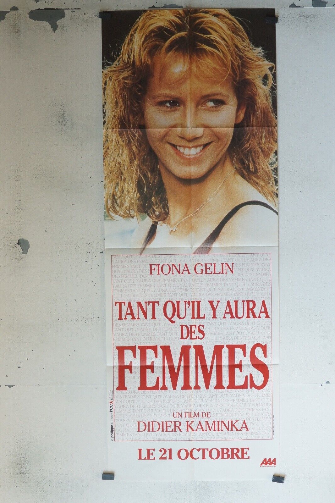 TANT QU’IL Y AURA DES FEMMES (60x160) MOVIE POSTER ORIGINAL