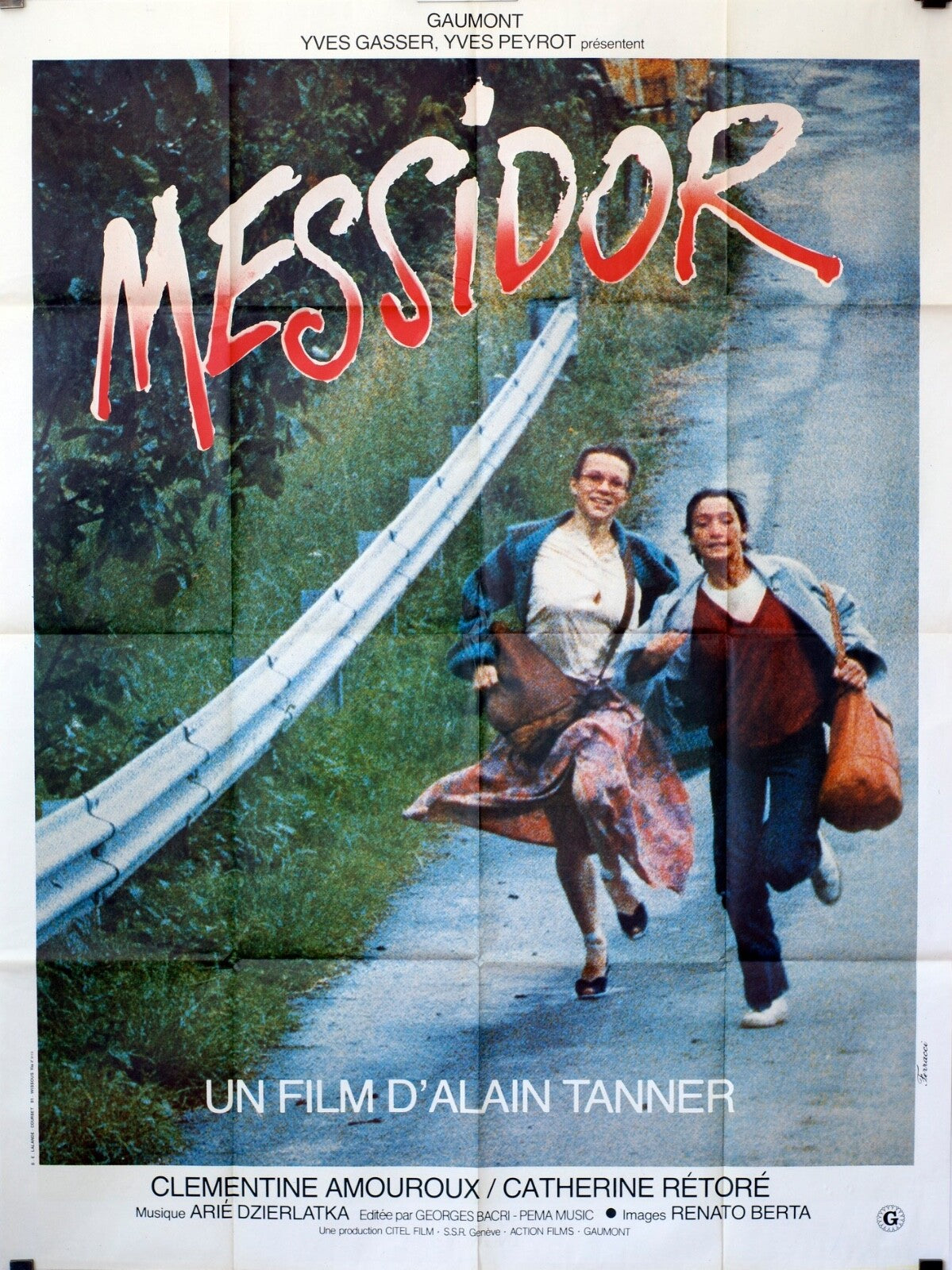 MESSIDOR MOVIE POSTER ORIGINAL 120x160 YVES GASSER