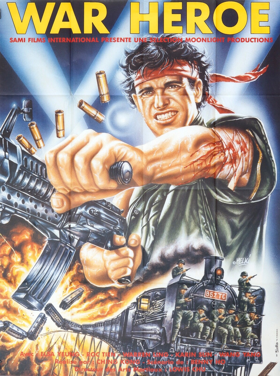 WAR HEROE ELSA YEUNG 120X160 MOVIE POSTER ORIGINAL