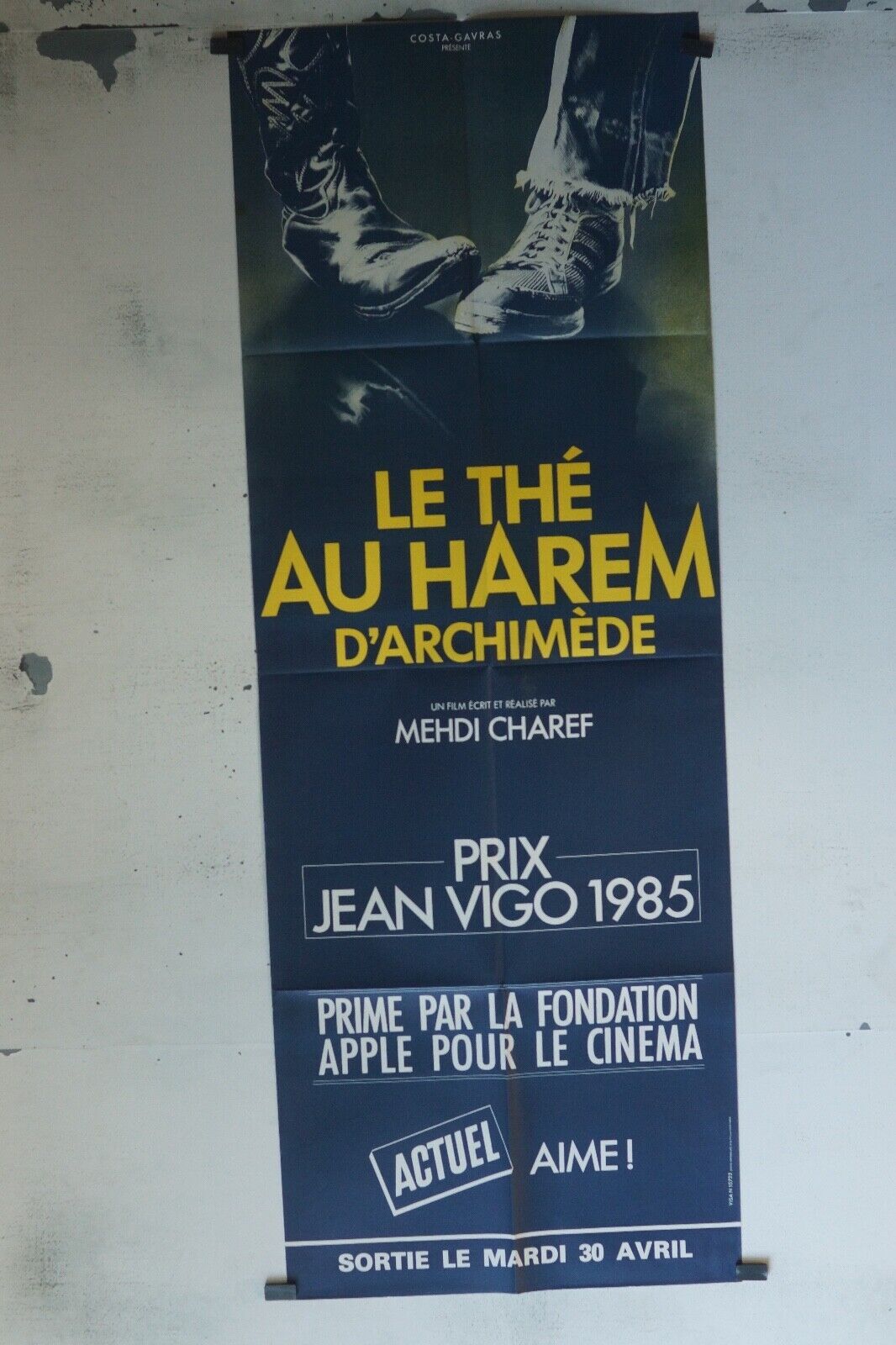 LE THÉ AU HAREM D’ARCHIMÈDE POSTER ORIGINAL 60x160 MEHDI CHAREF