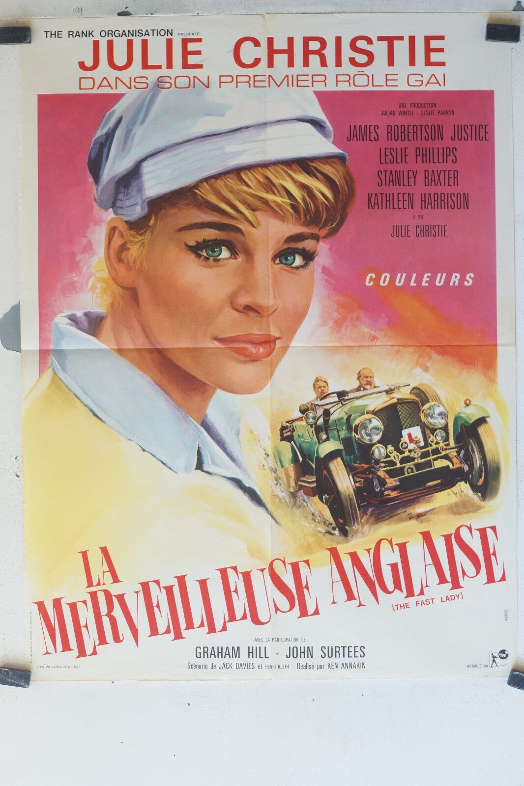 MERVEILLEUSE ANGLAISE (LA) MOVIE POSTER ORIGINAL (60X80)James Robertson Justice