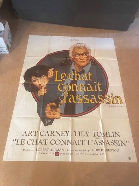 LE CHAT CONNAIT L’ASSASSIN MOVIE POSTER ORIGINAL 120x160 ROBERT ALTMAN