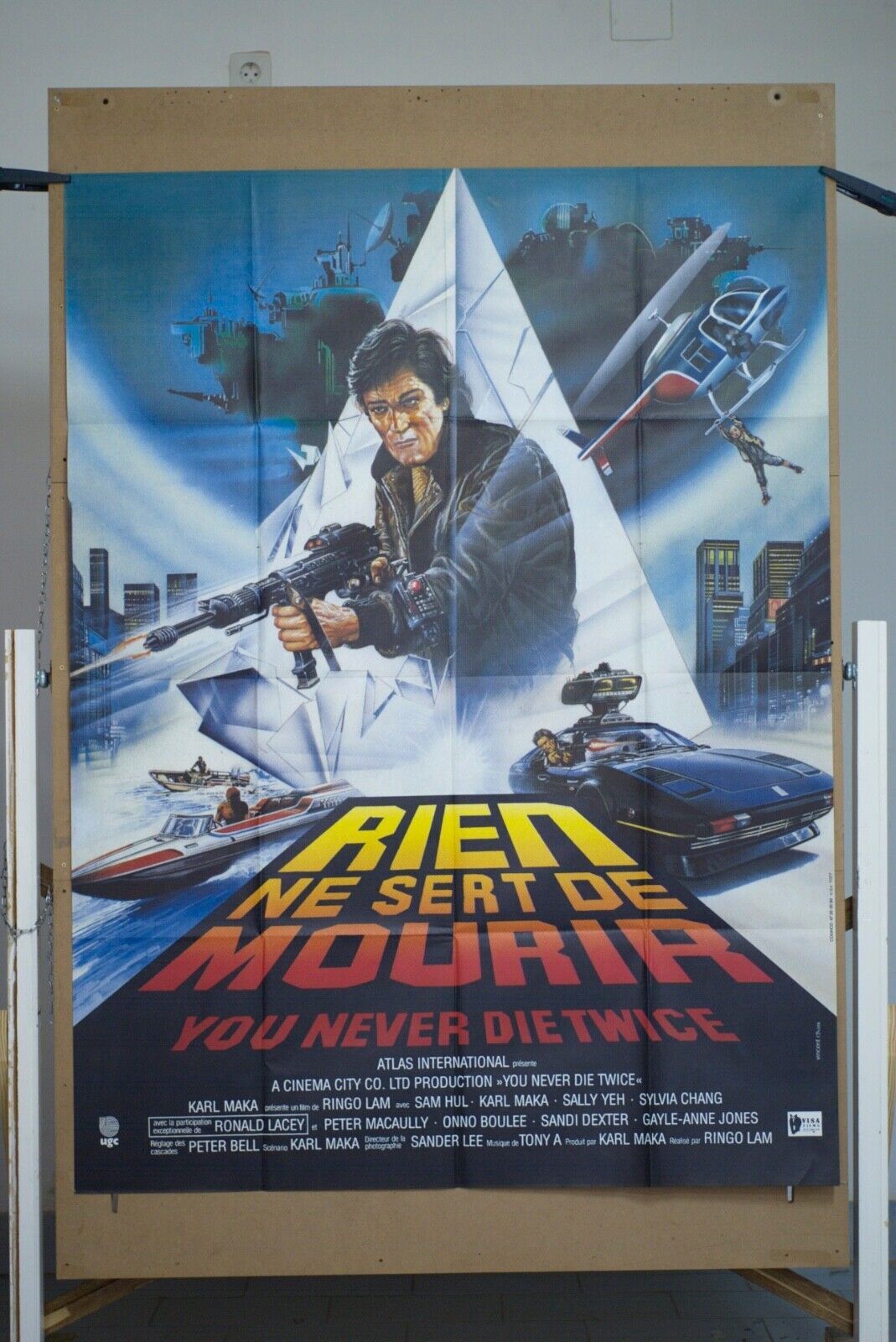 RIEN NE SERT DE MOURIR movie poster ORIGINAL (120x160) SAM HUL