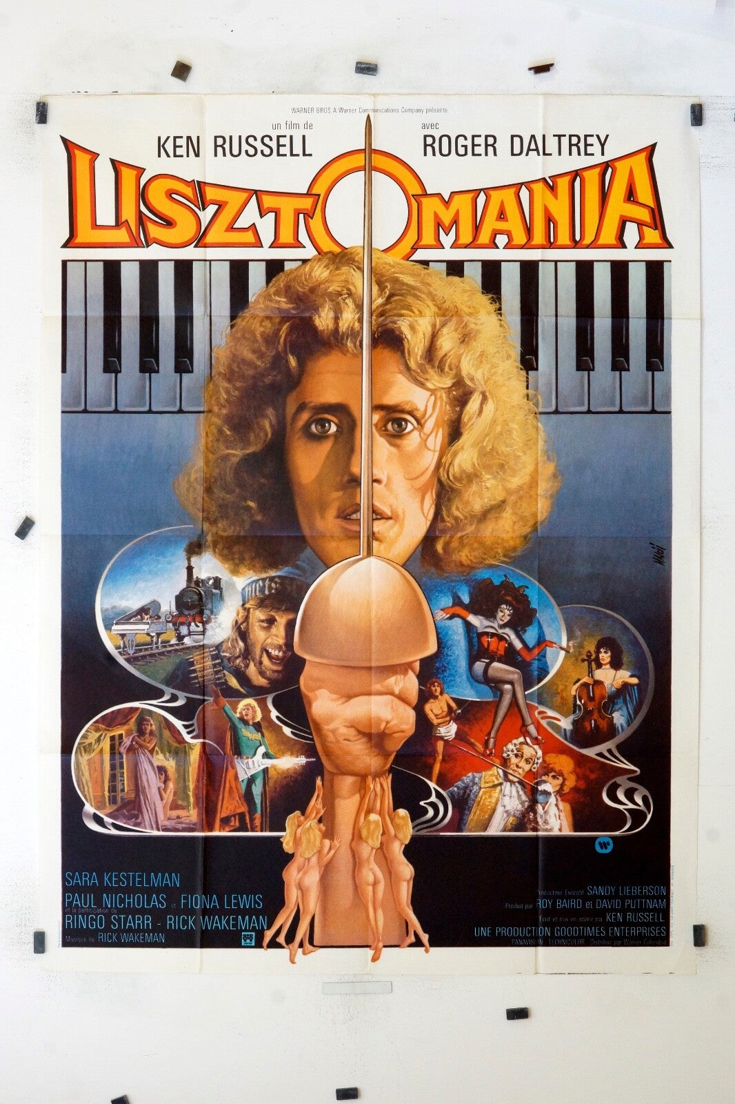 LITZOMANIA KEN RUSSELL MOVIE POSTER ORIGINAL 120x160