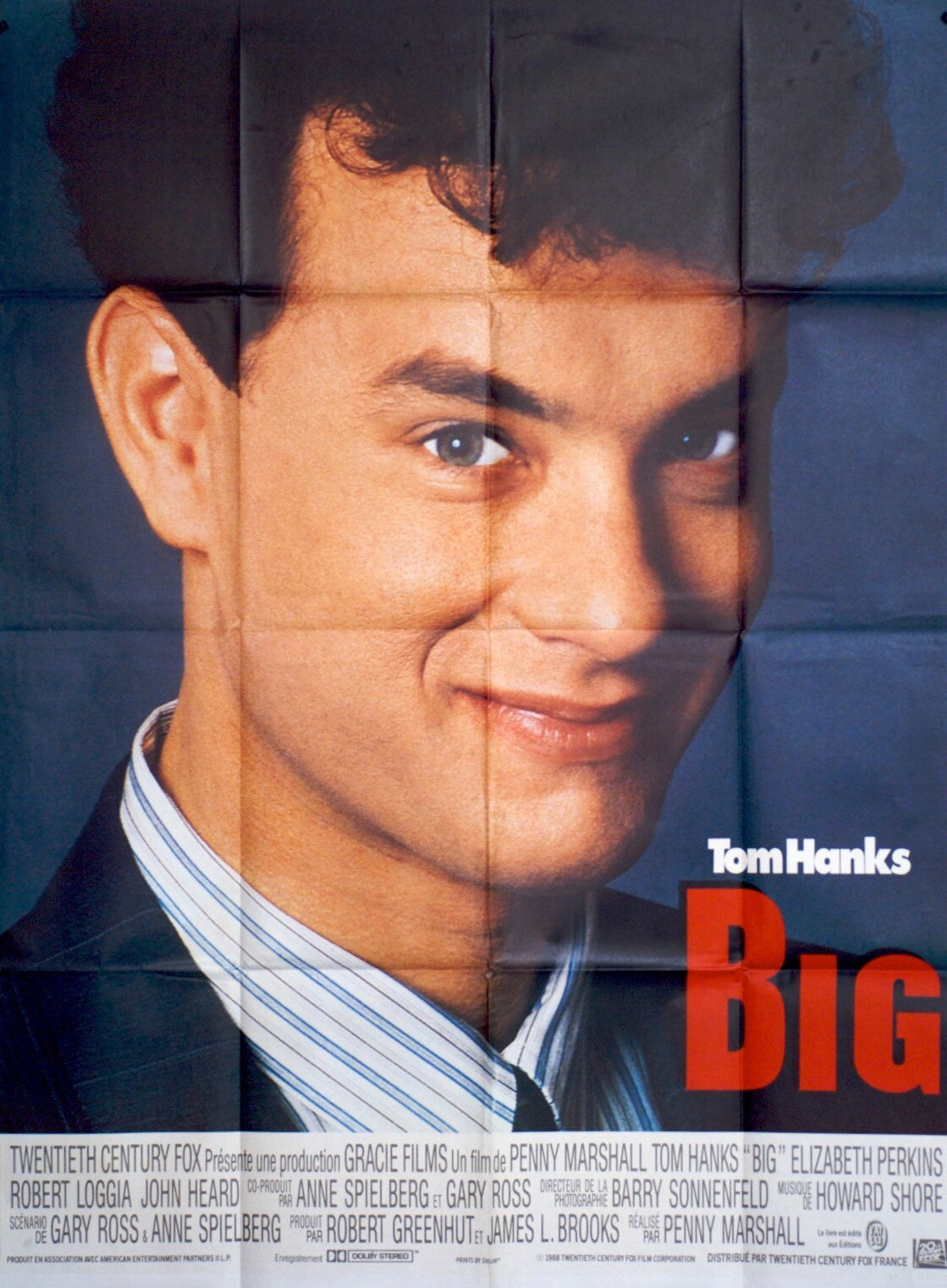 BIG ORIGINAL MOVIE POSTER 120x160 TOM HANKS