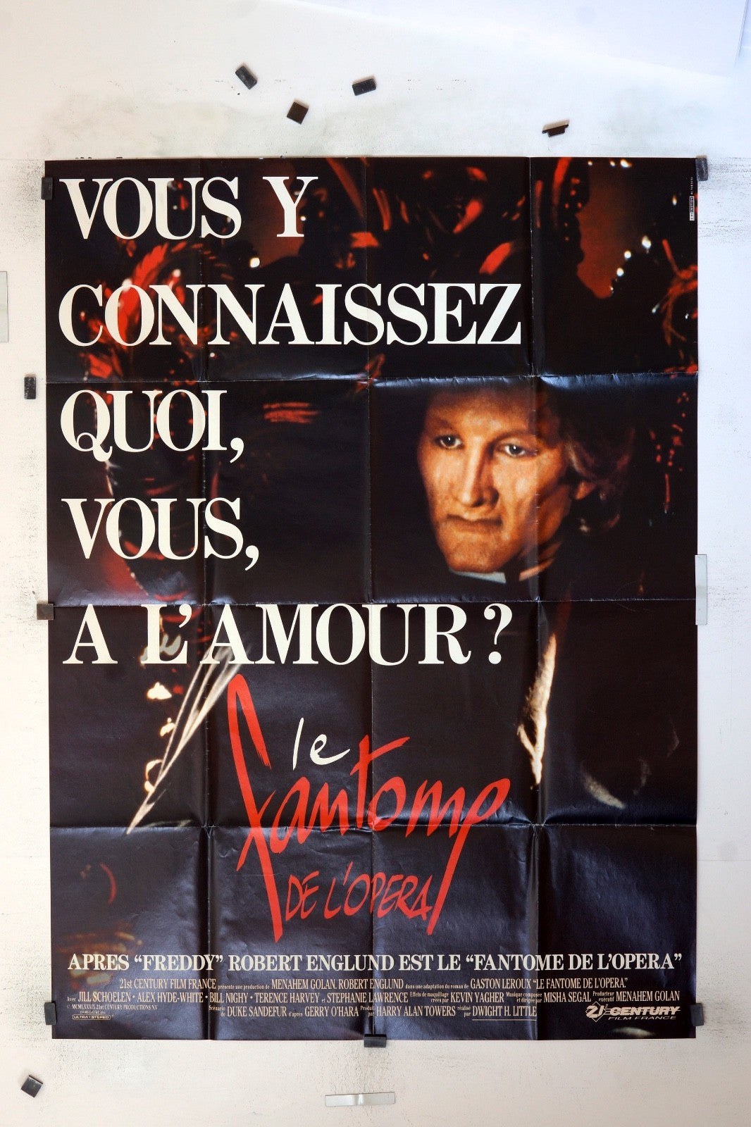 LE FANTOME DE L’OPÉRA MOVIE POSTER ORIGINAL (120X160)