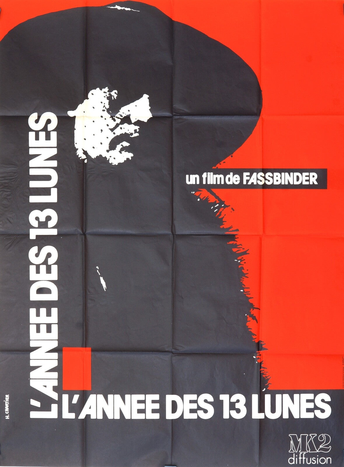 L’ANNÉE DES 13 LUNES POSTER ORIGINAL 120x160 FASSBINDER
