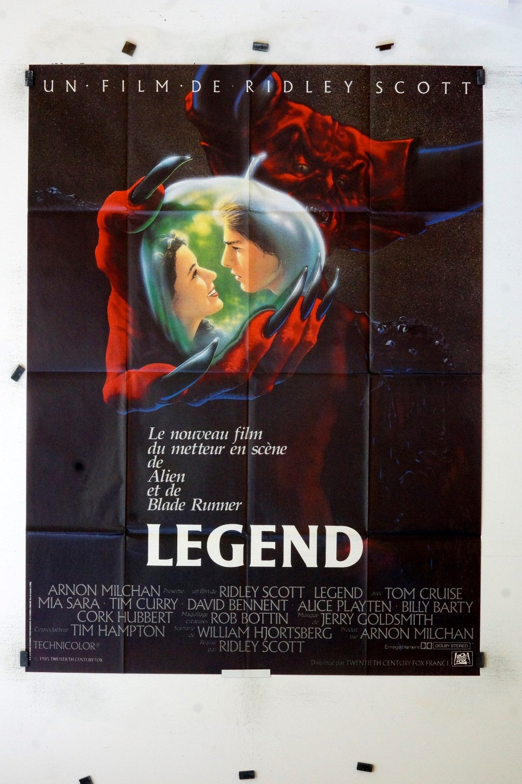 LEGEND DE RIDLEY SCOTT MOVIE POSTER ORIGINAL (120X160)