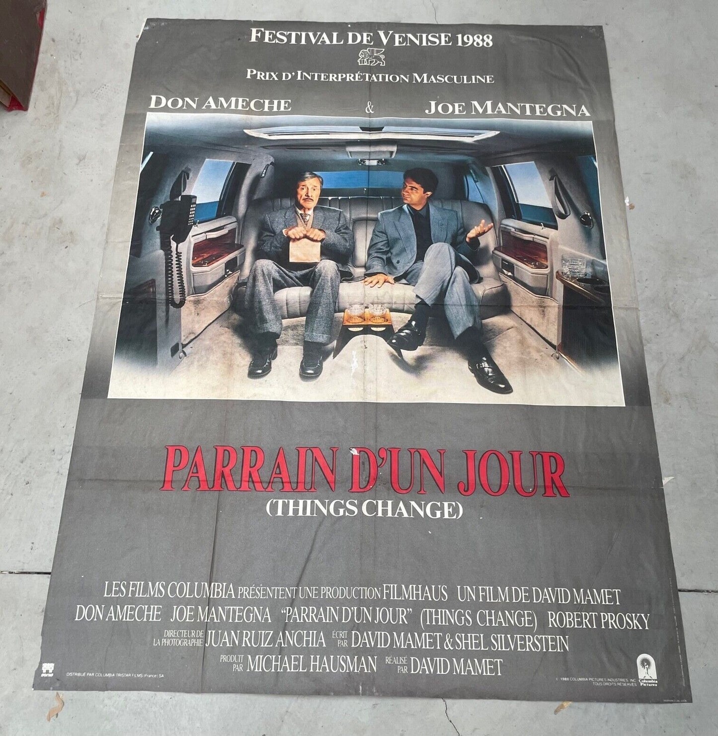 PARRAIN D’UN JOUR MOVIE POSTER ORIGINAL 120x160 DON AMECHE