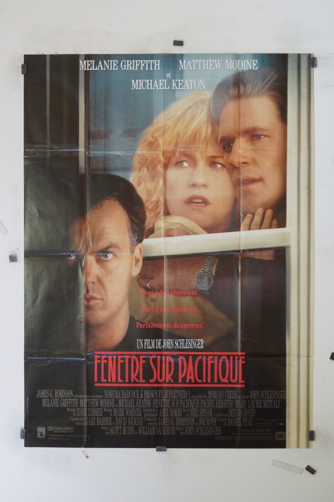 FENÊTRE SUR PACIFIQUE JOHN SCHLESINGER 120x160 ORIGINAL MOVIE POSTER