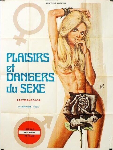 SERVICE COMPRIS MOVIE POSTER ORIGINAL 120x160 MARTINE BROCHARD