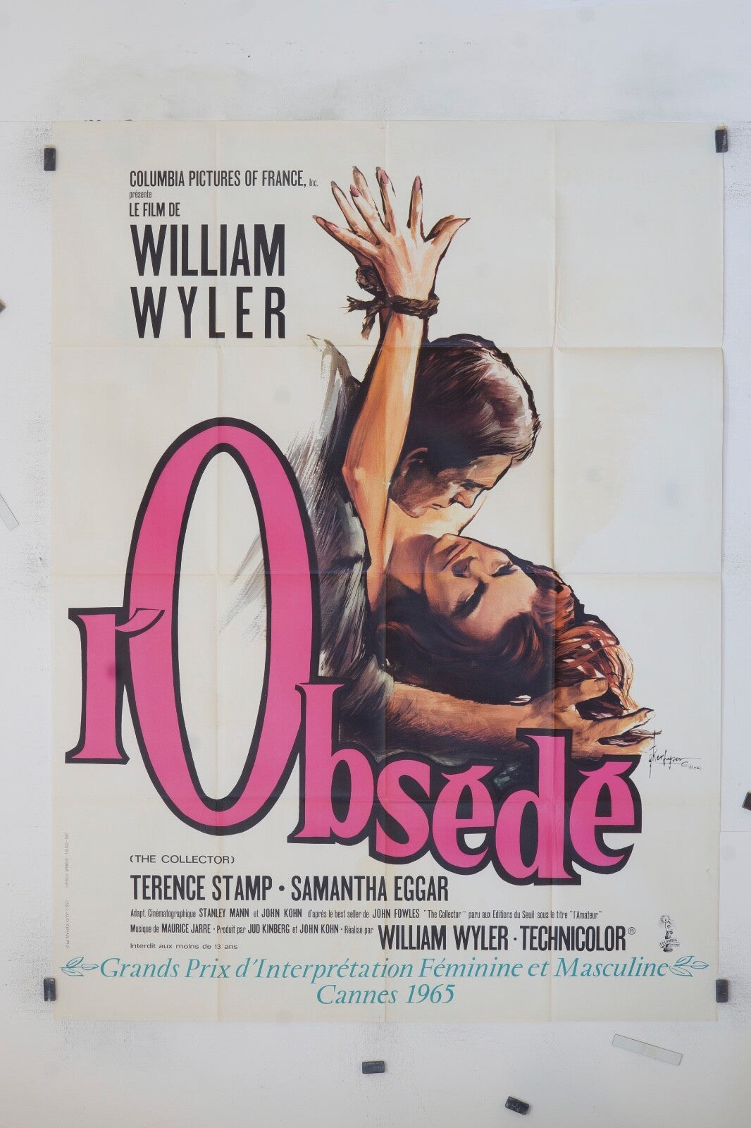 L’OBSÉDÉ WILLIAM WYLER MOVIE POSTER ORIGINAL 120x160