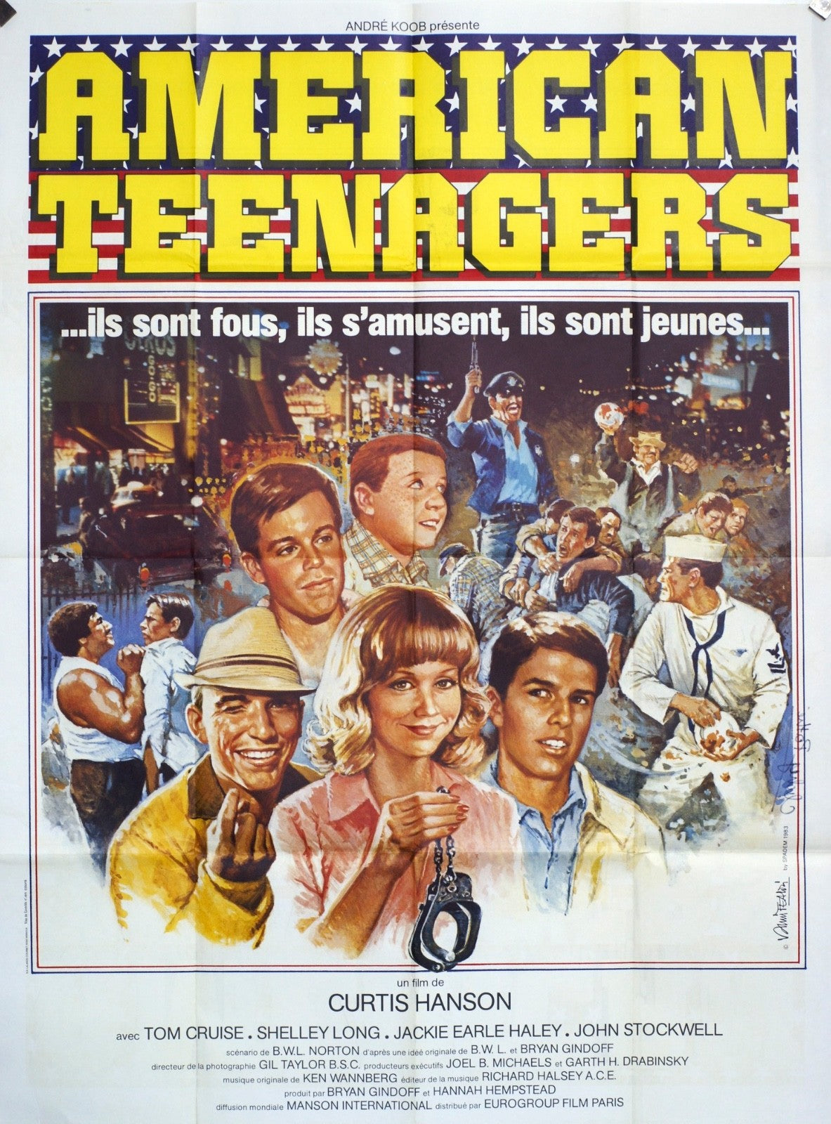 AMERICAN TEENAGERS CURTIS HANSON MOVIE POSTER ORIGINAL 120x160