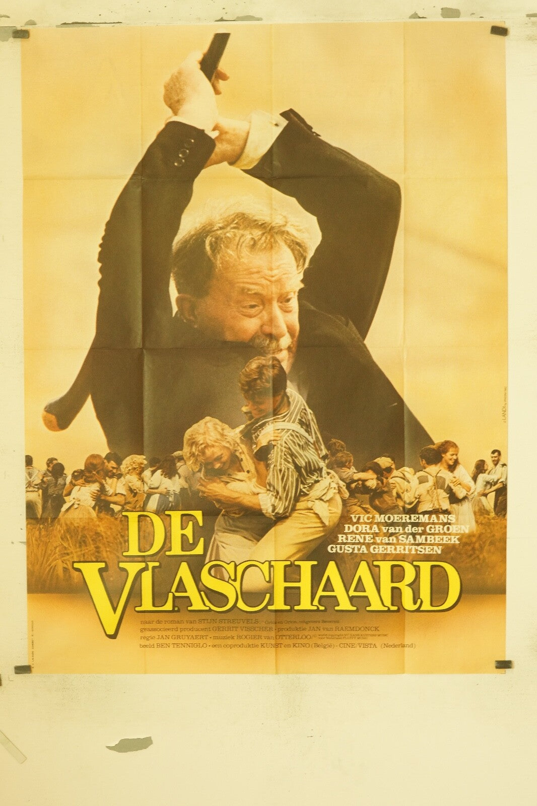 DE VLASCHAARD, MOVIE POSTER ORIGINAL120x160 VIC MOEREMANS