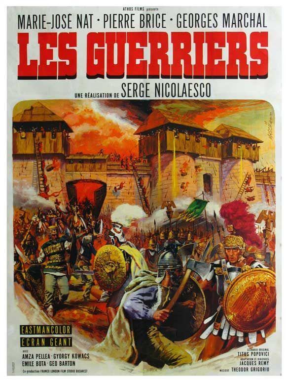 GUERRIERS (LES ) MOVIE POSTER ORIGINAL 120x160 , Marie-Jose Nat