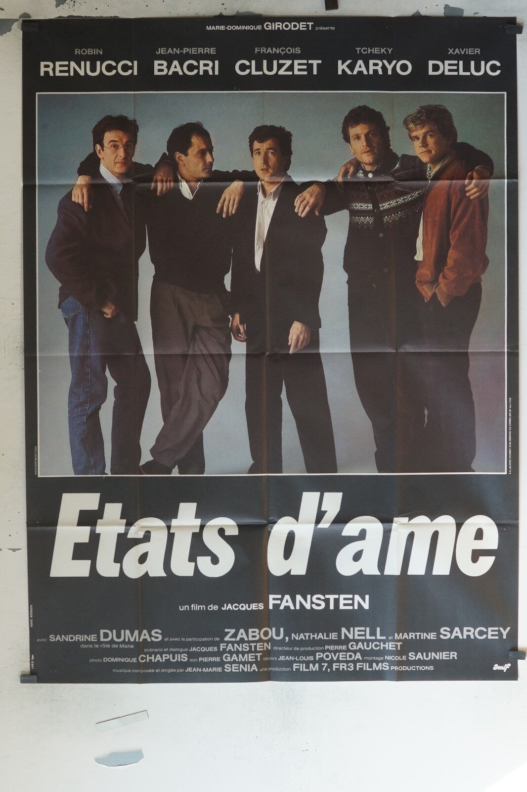 ETATS D’AME MOVIE POSTER ORIGINAL 120x160 ROBIN RENUCCI