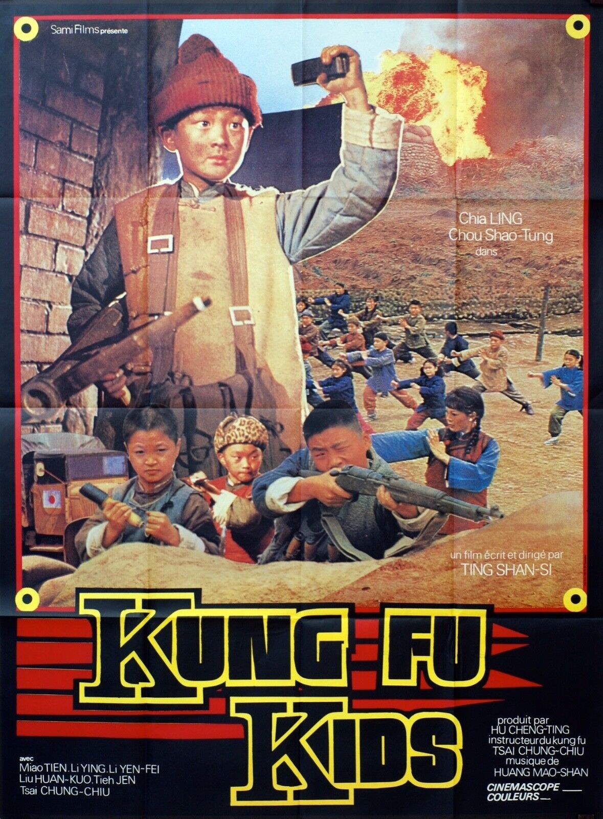 KUNG FU KIDS, KARATÉ, Movie poster ORIGINAL (120x160)
