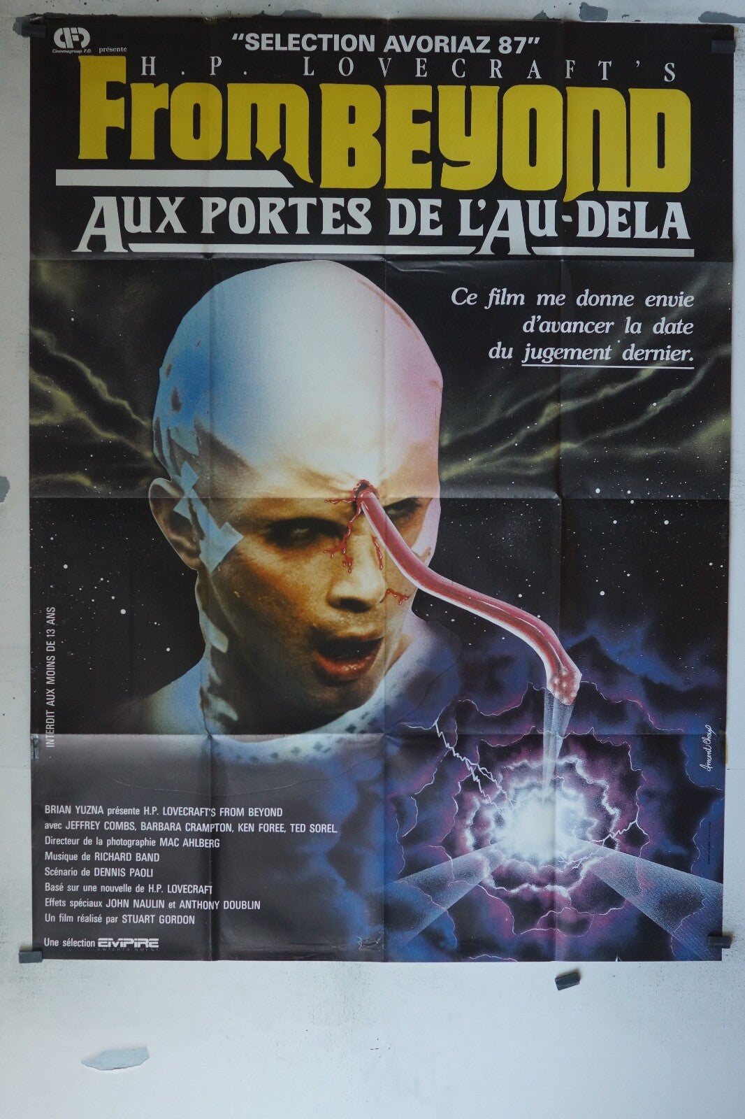 FROM BEYOND ORIGINAL120x160 JEFFREY COMBS