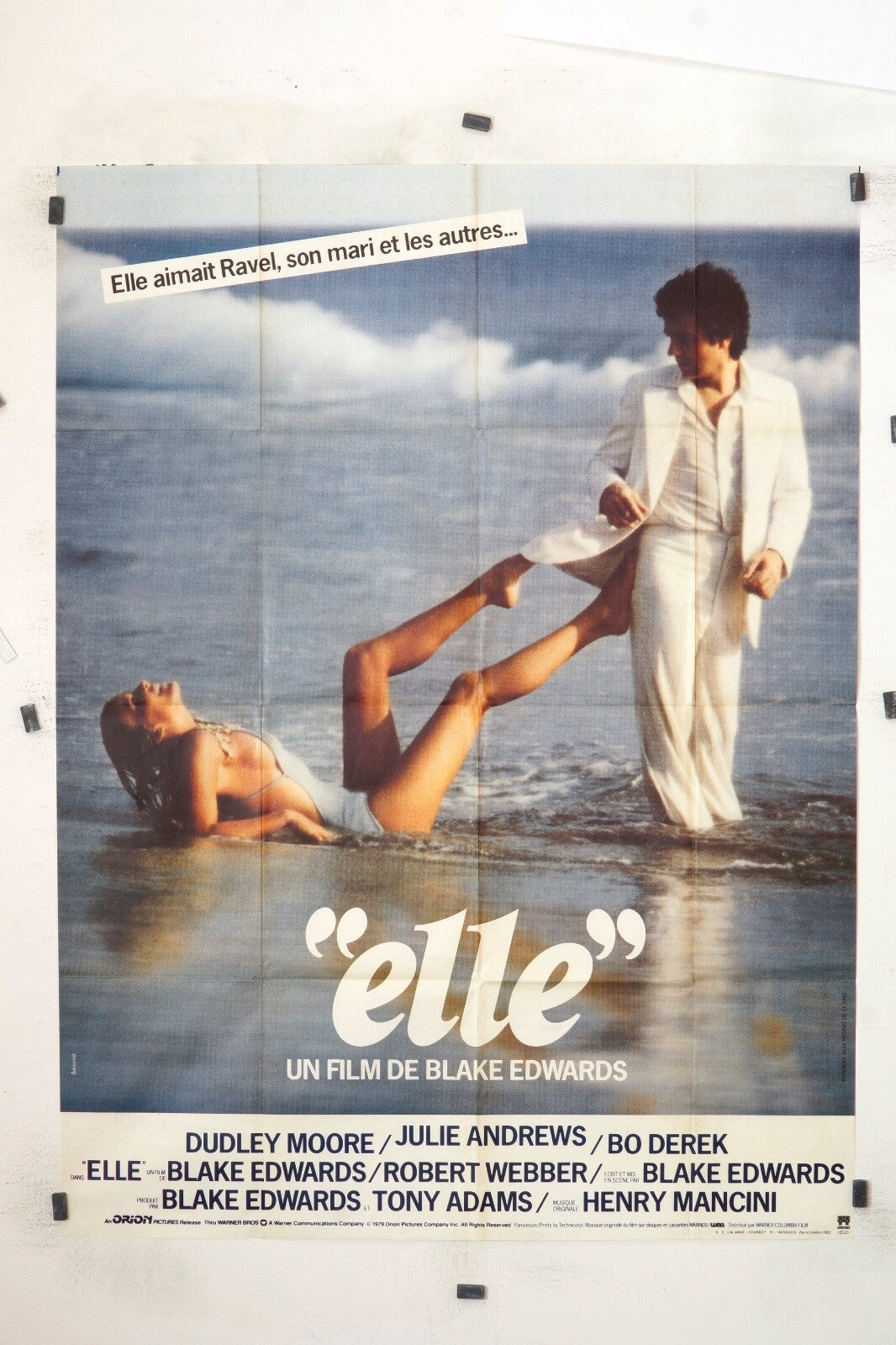 ELLE DUDLEY MOORE MOVIE POSTER ORIGINAL 120x160