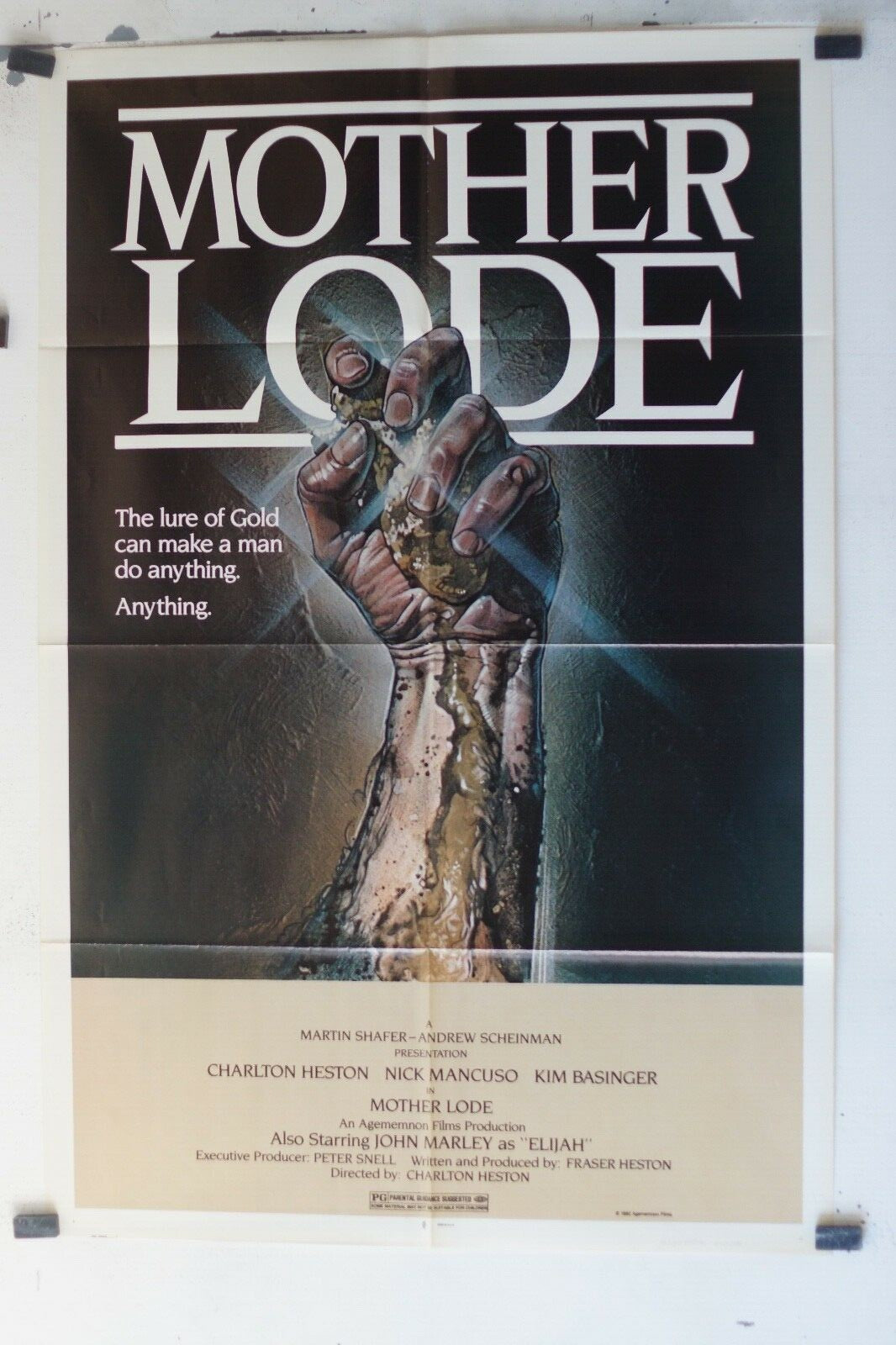MOTHER LODE, MOVIE POSTER ORIGINAL (69x103), Nathalie Wood , Ian Bannen