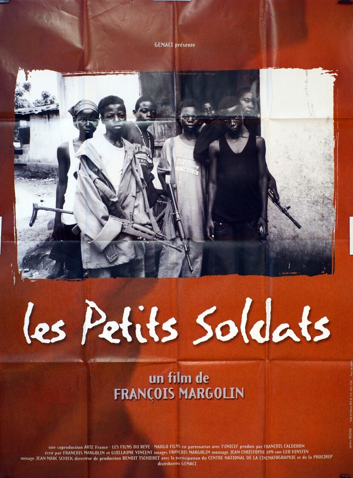LES PETITS SOLDATS MOVIE POSTER ORIGINAL 120x160 FRANCOIS MARGOLIN