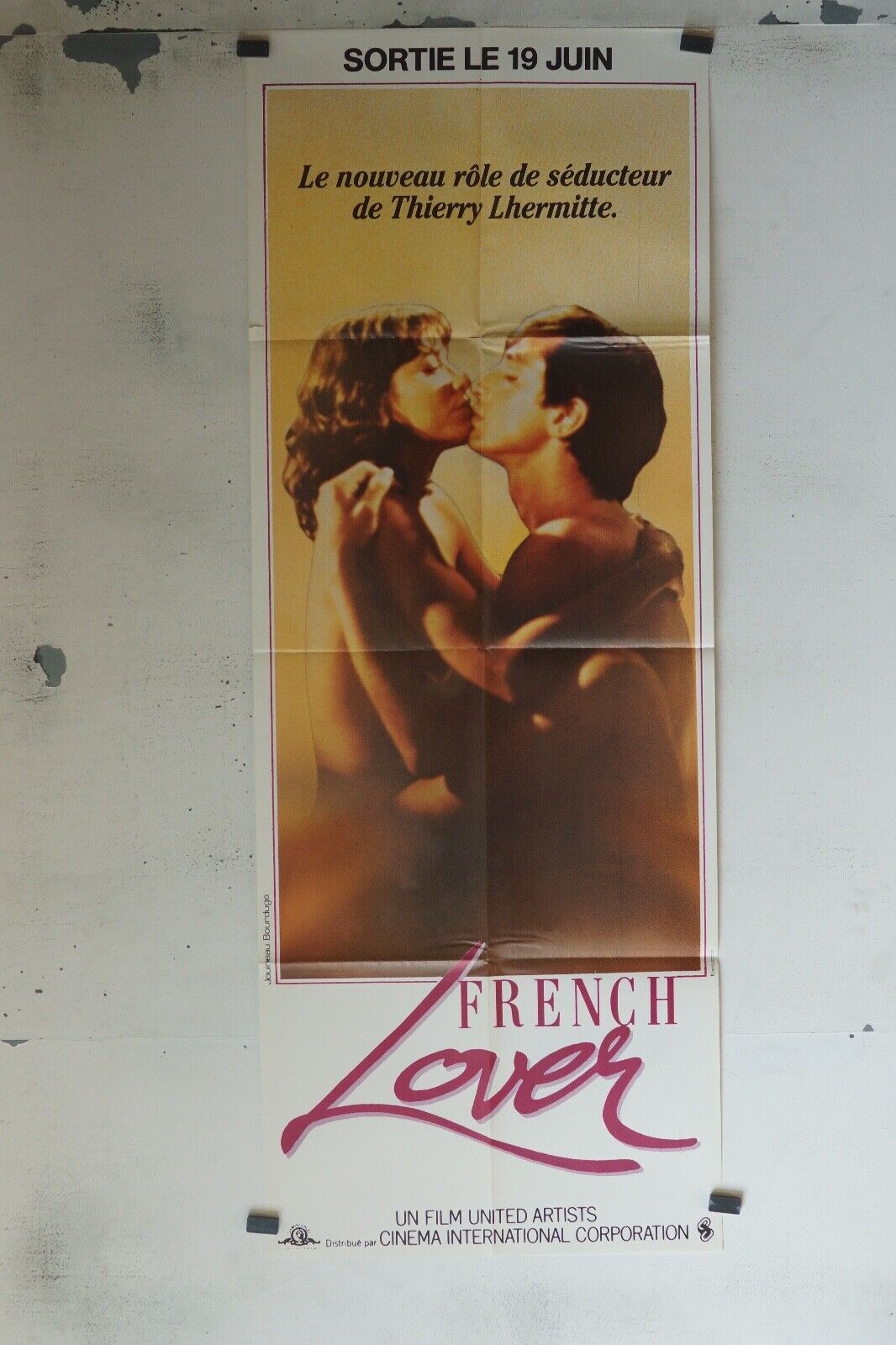 FRENCH LOVER 60x160 ORIGINAL POSTER