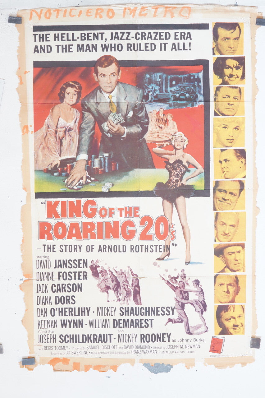 KING OF THE ROARING 20’S MOVIE POSTER ORIGINA (69x103), John Hart; Newman