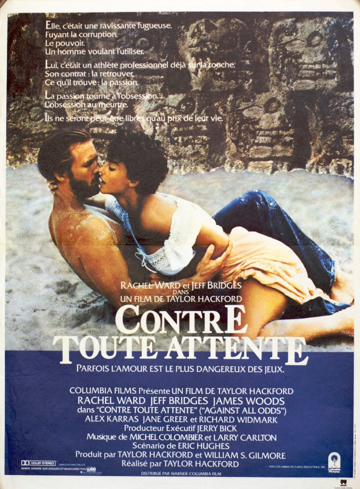 CONTRE TOUTE ATTENTE (French Version) ORIGINAL 40x60