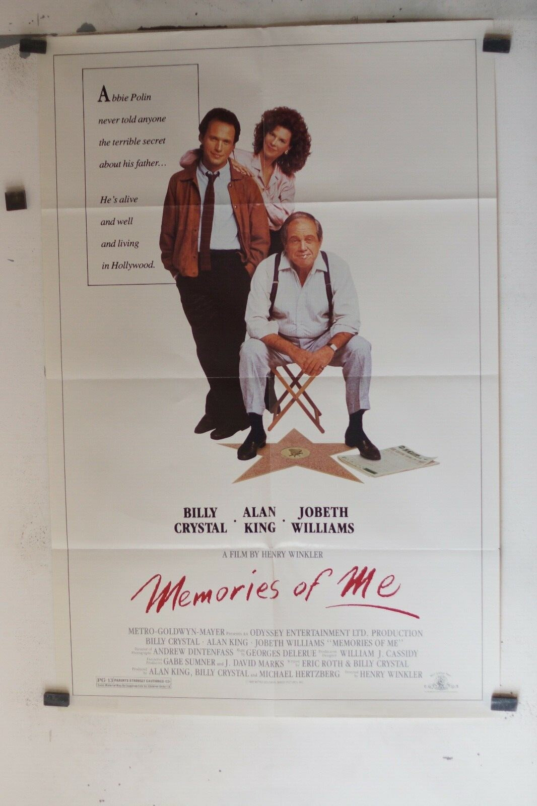 MEMORIES OF ME POSTER MOVIE ORIGINAL (69x103), Henry Winkler