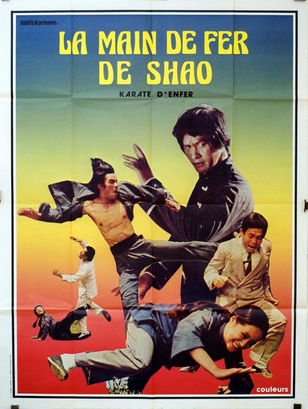 LA MAIN DE FER DE SHAO MOVIE POSTER ORIGINAL 120x160