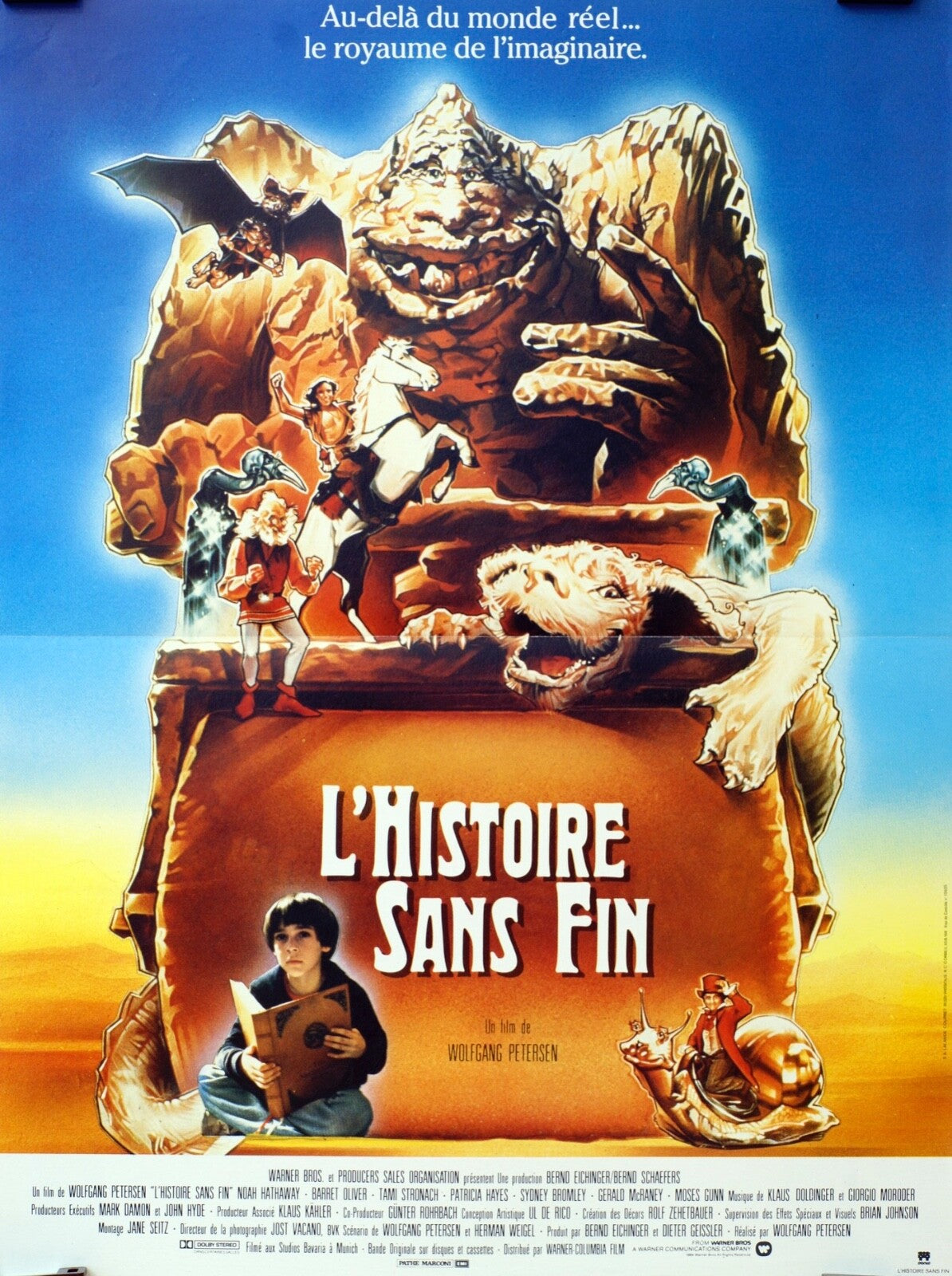 L'HISTOIRE SANS FIN (French Version) 40x60 ORIGINAL The NeverEnding Story