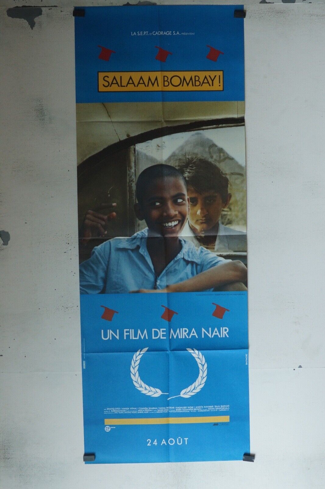 SALAAM BOMBAY ! MOVIE POSTER ORIGINAL 60x160 MIRA NAIR