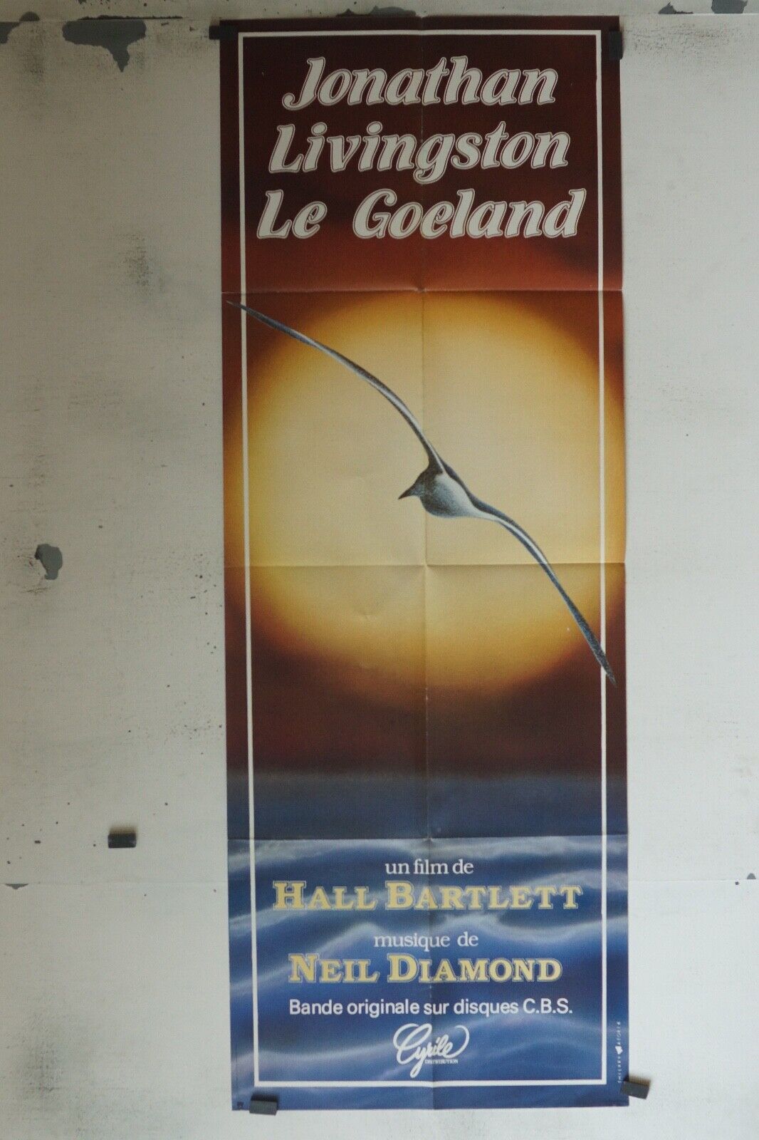 LE GOELAND MOVIE POSTER ORIGINAL 60x160 JONATHAN LEVINGSTON