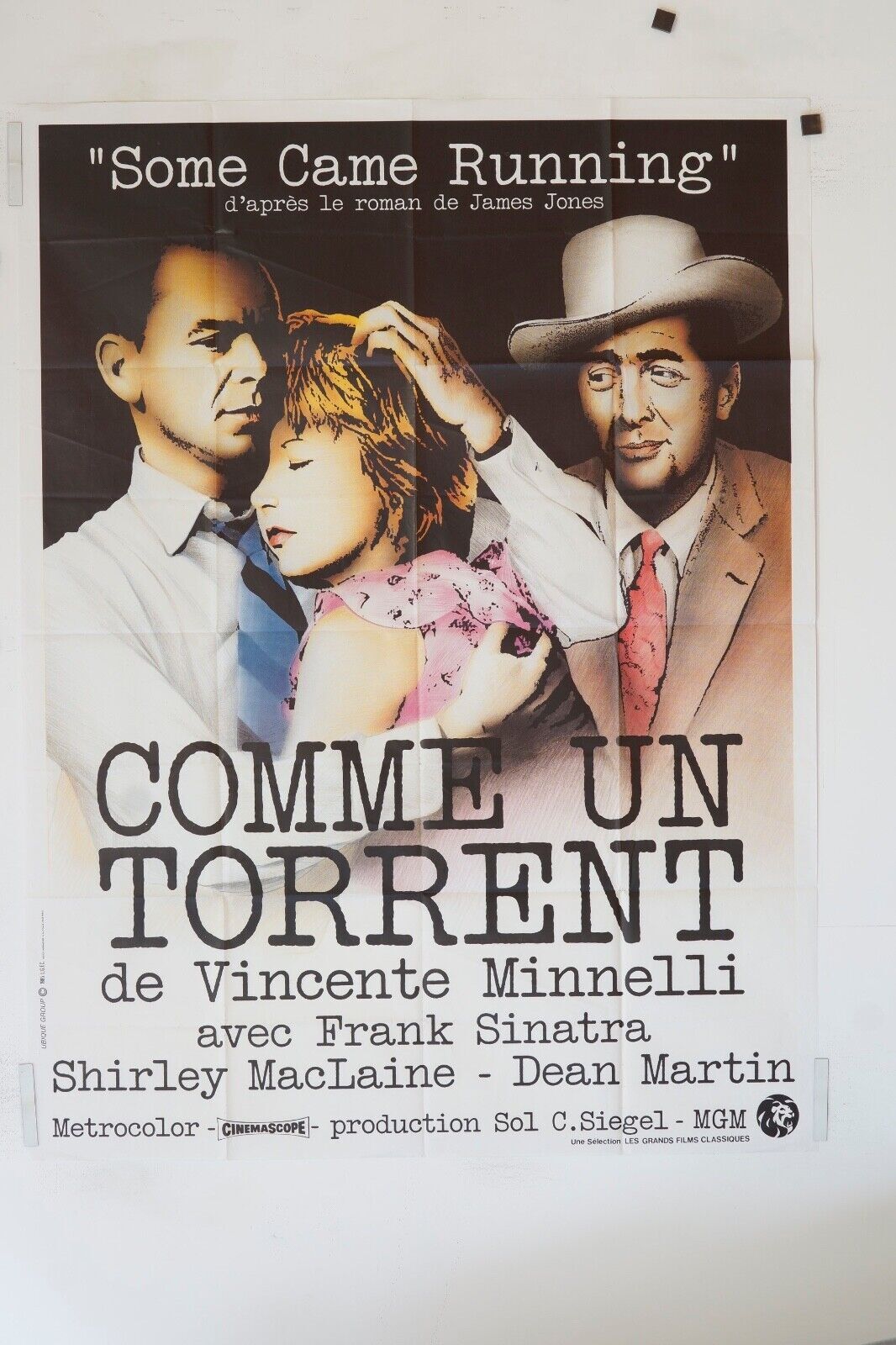 COMME UN TORRENT MOVIE POSTER ORIGINAL (120X160) VINCENTE MINNELLI