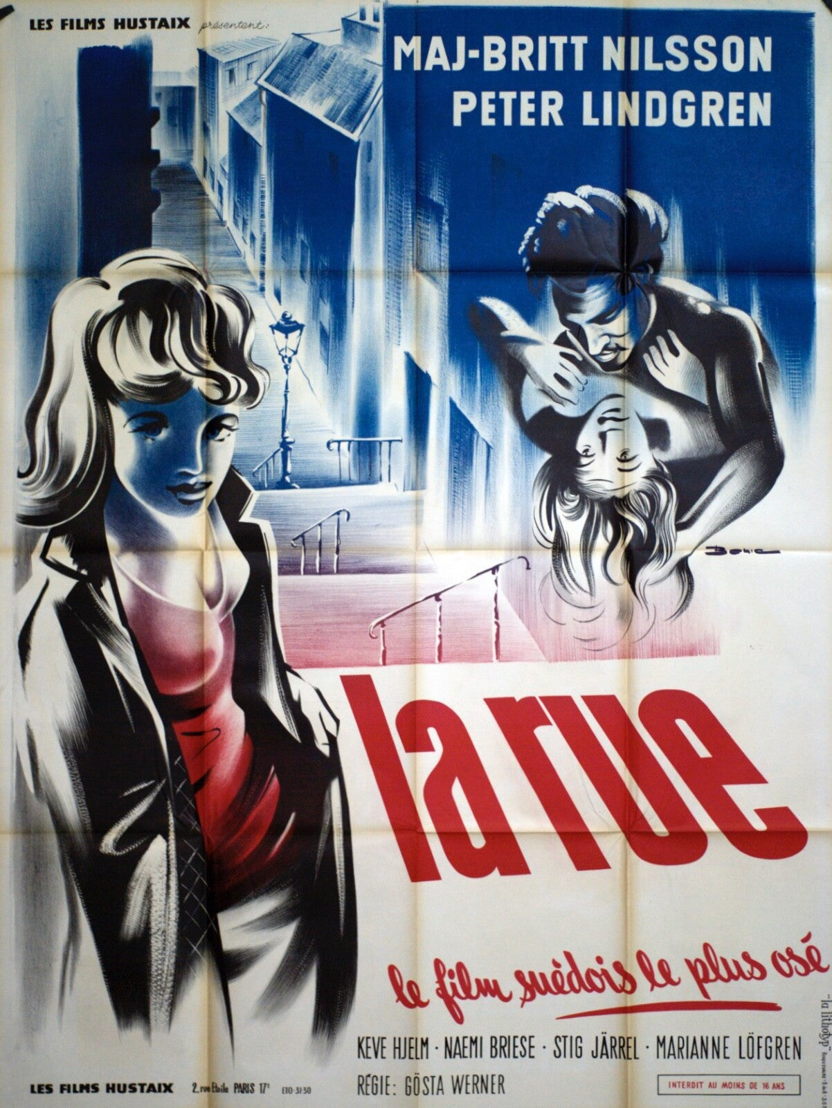 LA RUE (French Version) ORIGINAL 120x160 Gatan