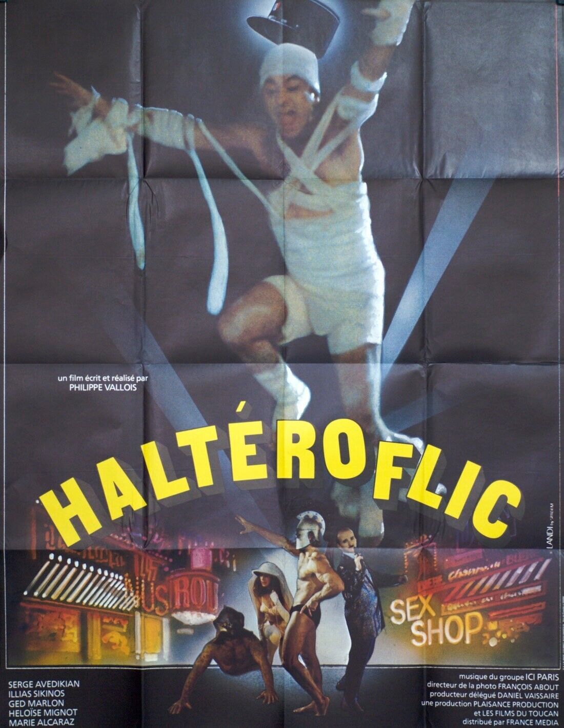 HALTÉROFLIC MOVIE POSTER ORIGINAL 120x160 SERGE AVEDIKIAN