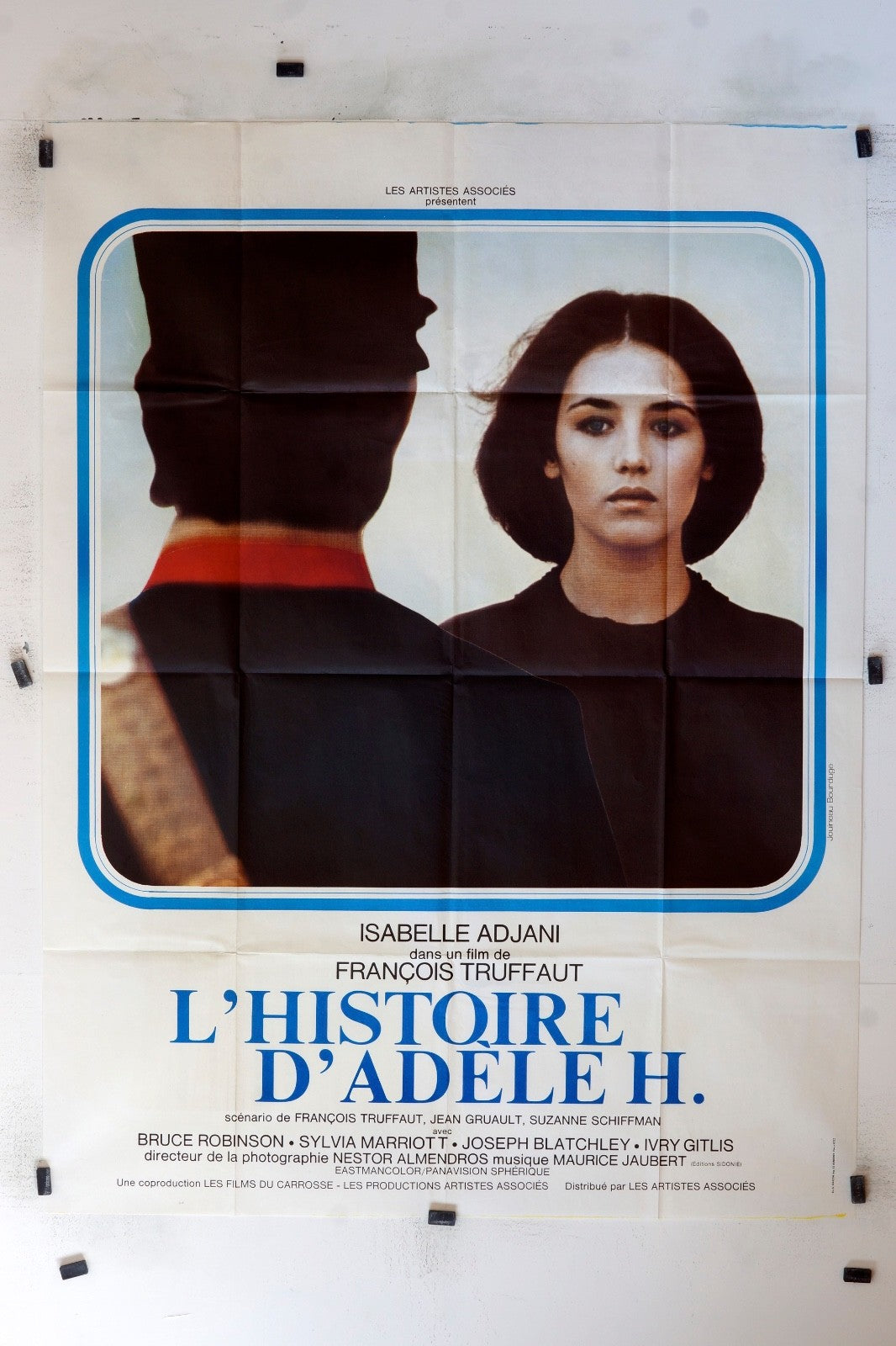 L’HISTOIRE D’ADÈLE H. ISABELLE ADJANI MOVIE POSTER ORIGINAL 120x160